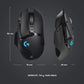 Logitech Gaming Mouse G502 Lightspeed draadloos