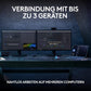 Logitech MX Keys S-tangentbord med handledsstöd