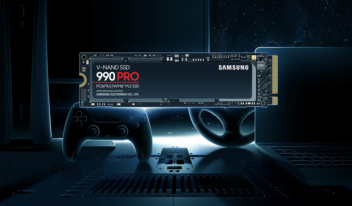 Samsung 990 PRO MZ-V9P2T0BW - SSD -  2 TB - Godebution